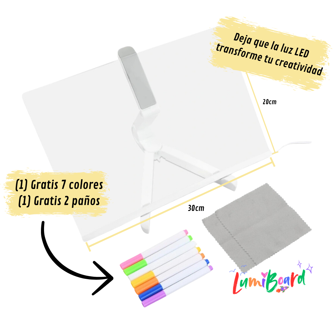 Pizarra Luminosa Para Colorear